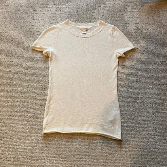 Jcrew short sleeved cashmere sweater - Picture 1 of 3